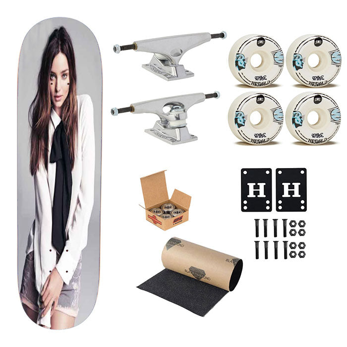 Miranda Kerr Skateboard Complete Board 8.0" X 31.75"