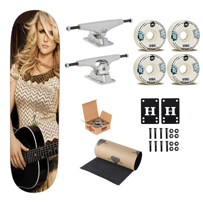Miranda Lambert Guitar Skateboard Complete Board 8.0" X 31.75"
