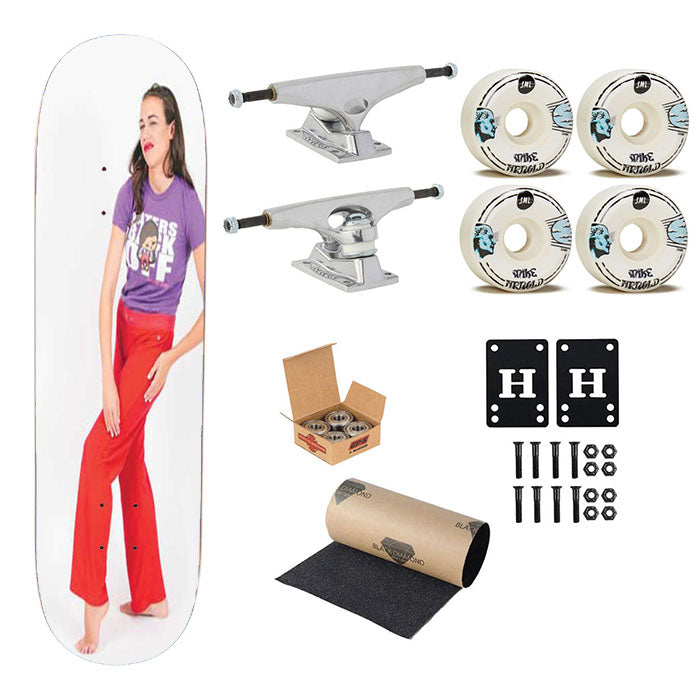 Miranda Sings Red Pants Skateboard Complete Board 8.0" X 31.75"