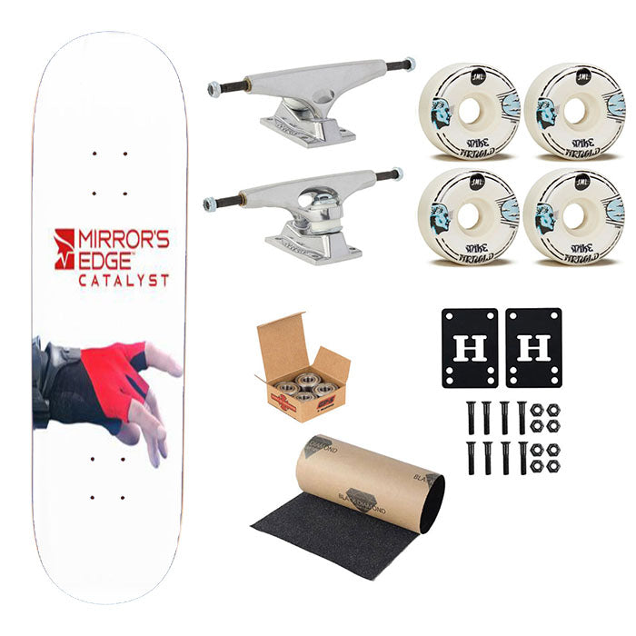 Mirors Edge Catalyst Skateboard Complete Board 8.0" X 31.75"