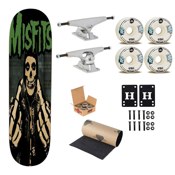 Misfits Skateboard Complete Board 8.0" X 31.75"