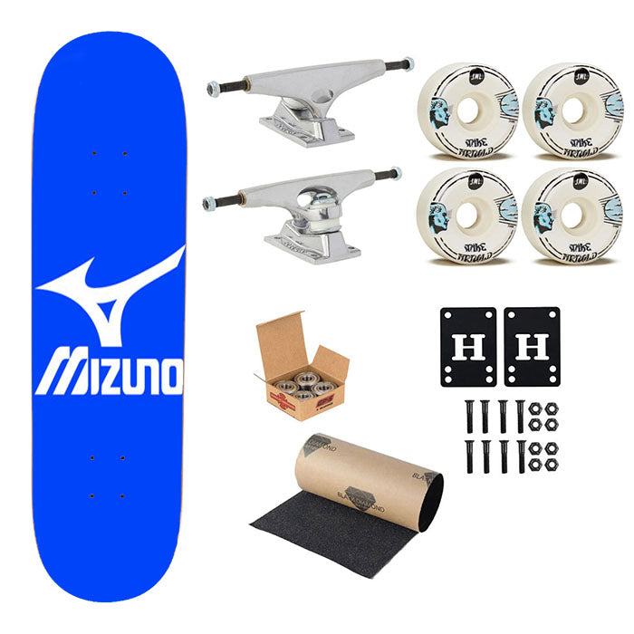 Mizuno Logo Skateboard Complete Board 8.0" X 31.75"