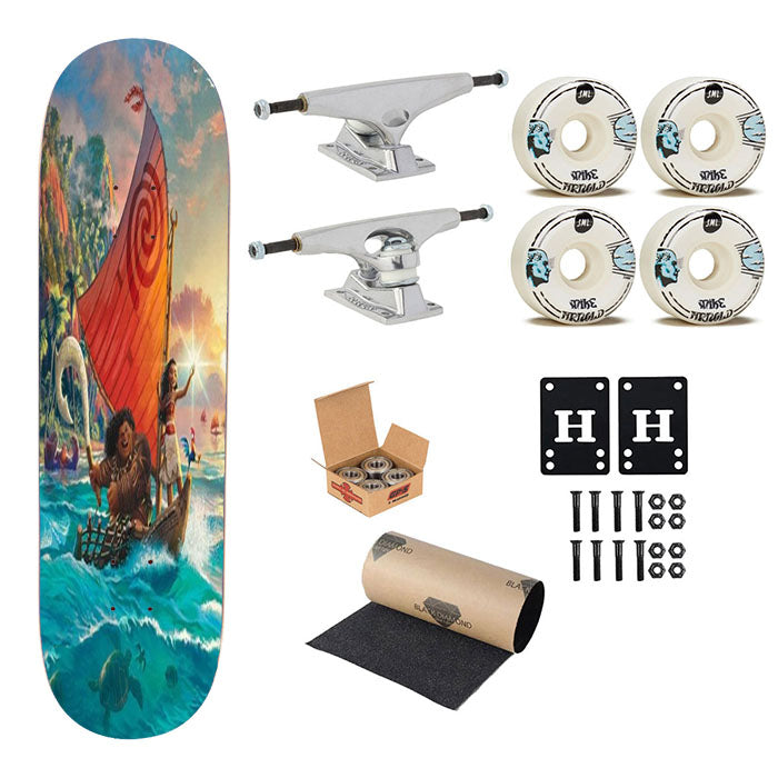 Moana Skateboard Complete Board 8.0" X 31.75"