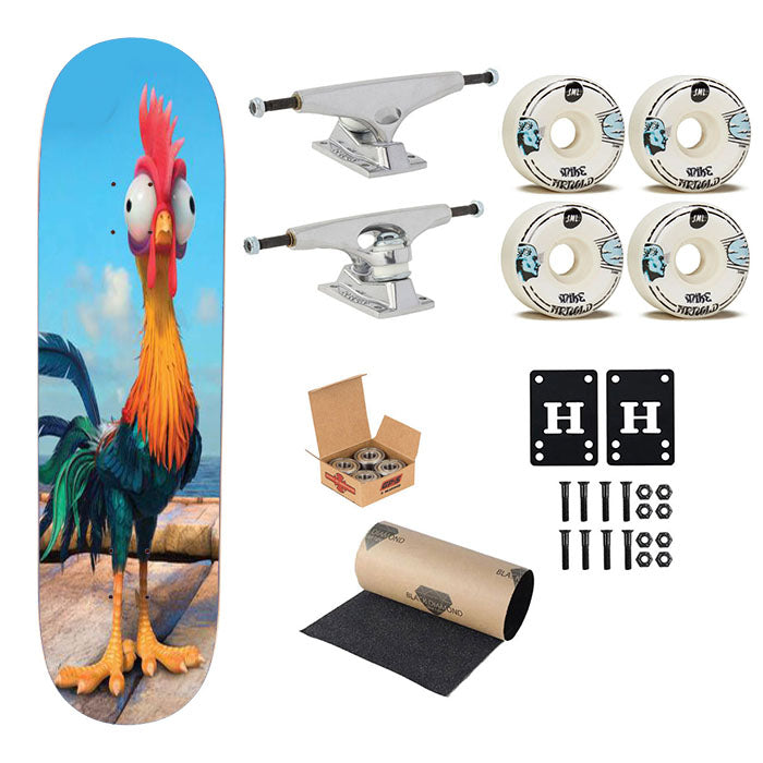 Moana Heihei Skateboard Complete Board 8.0" X 31.75"