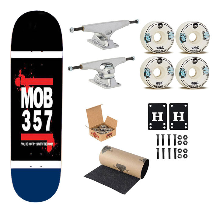 Mob 57 Skateboard Complete Board 8.0" X 31.75"