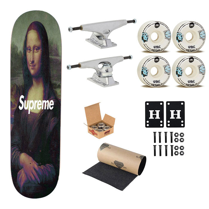 Monalisa Supreme Skateboard Complete Board 8.0" X 31.75"
