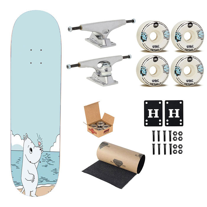 Moomin Skateboard Complete Board 8.0" X 31.75"