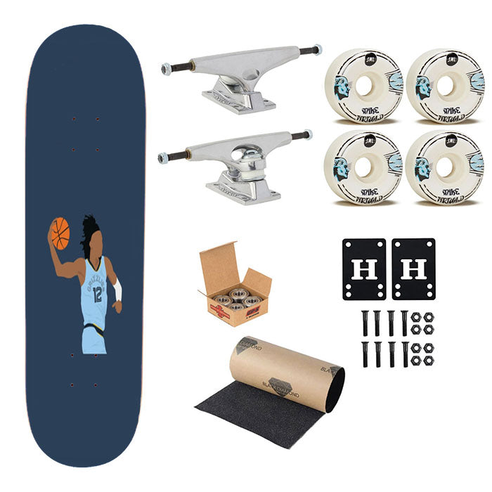 Morant - Basketball Skateboard Complete Board 8.0" X 31.75"