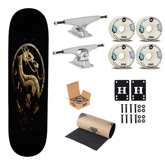 Mortal Kombat Skateboard Complete Board 8.0" X 31.75"