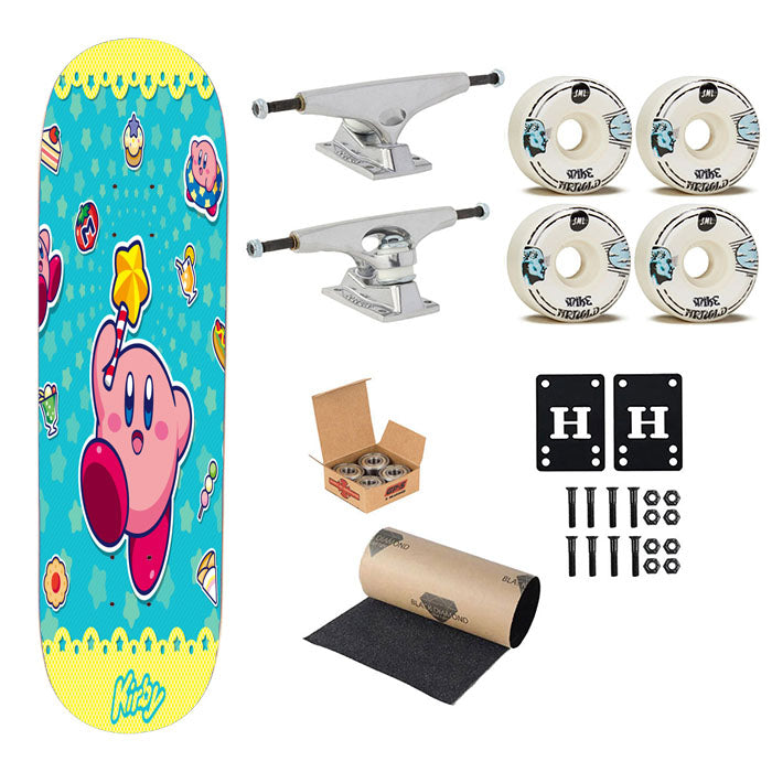 Most Popular Kirby Hoshi No Kaabii Skateboard Complete Board 8.0" X 31.75"