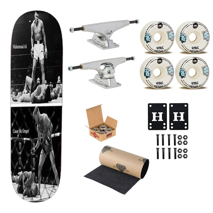 Muhammad Ali Mc Gregor Win Skateboard Complete Board 8.0" X 31.75"
