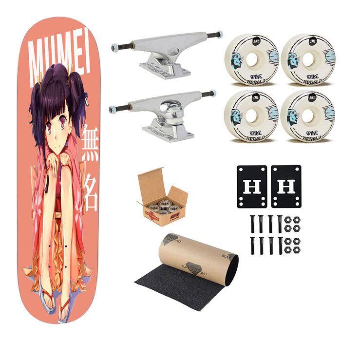 Mumei Koutetsujou No Kabaneri Anime Skateboard Complete Board 8.0" X 31.75"