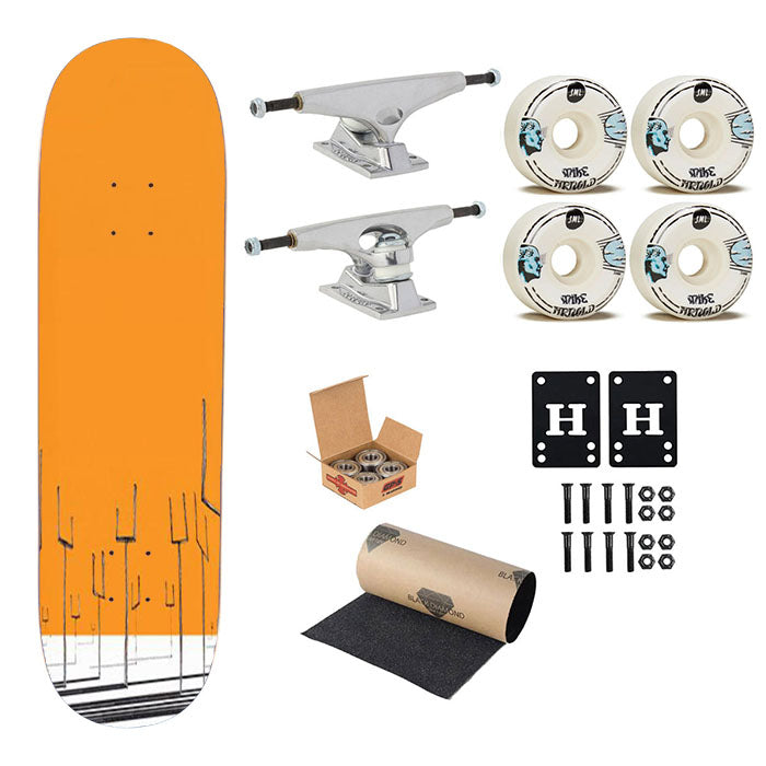 Music Muse Cover Album Skateboard Complete Board 8.0" X 31.75"