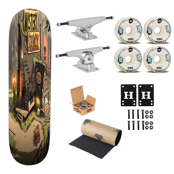 Mystery Hack - Gravity Falls Skateboard Complete Board 8.0" X 31.75"