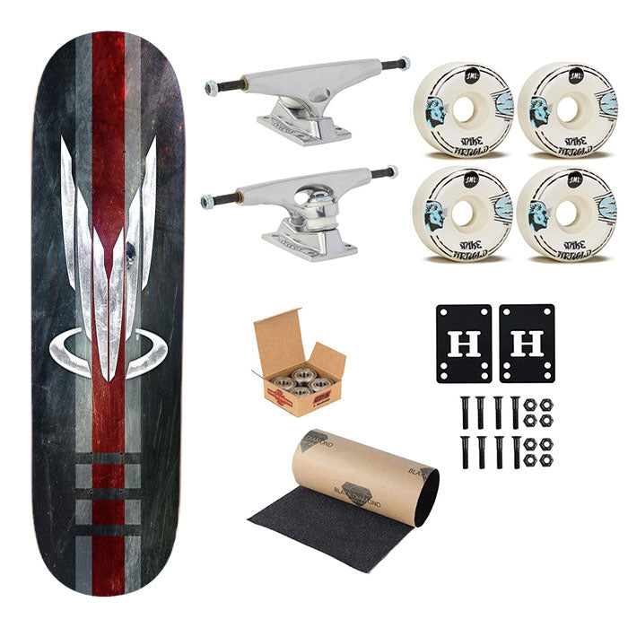 N7 Spectre Ops Logo Skateboard Complete Board 8.0" X 31.75"