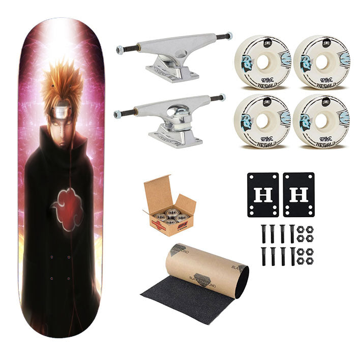 Naruto Cartoon Pain Skateboard Complete Board 8.0" X 31.75"