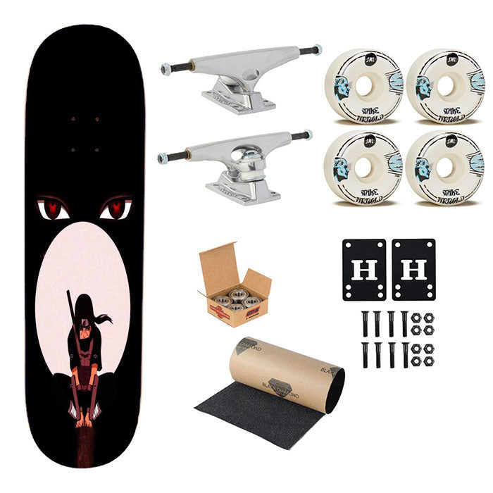 Naruto Itachi Skateboard Complete Board 8.0" X 31.75"