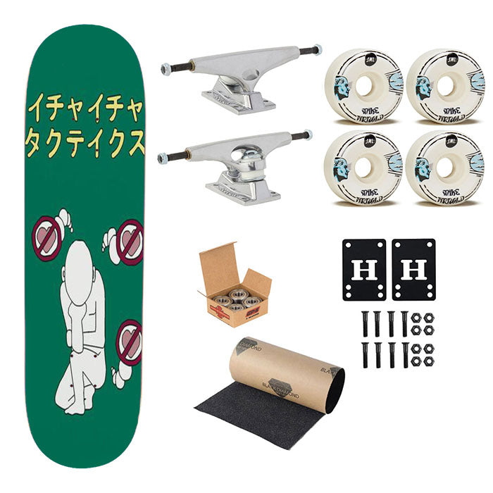 Naruto Make Out Paradise Cover Jiraiya Novel Skateboard Complete Board 8.0" X 31.75"