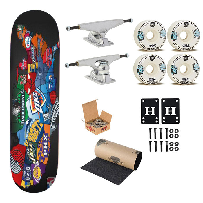 Nation League Skateboard Complete Board 8.0" X 31.75"