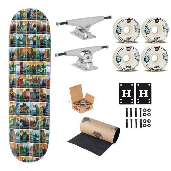 National Park Skateboard Complete Board 8.0" X 31.75"