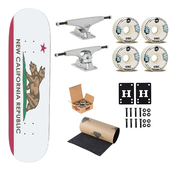 Ncr Fallout New California Republic Skateboard Complete Board 8.0" X 31.75"