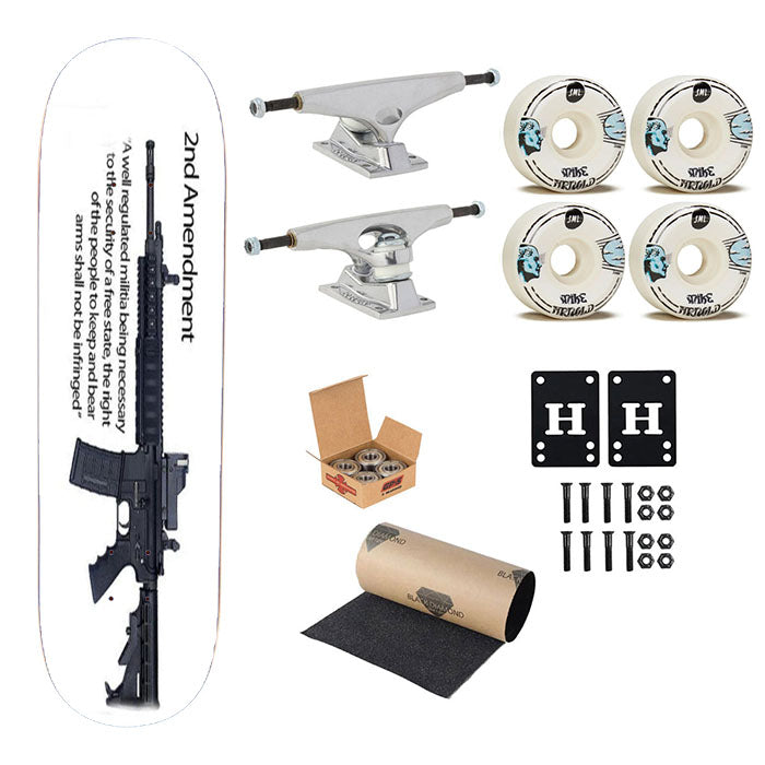 Nd Amendment Skateboard Complete Board 8.0" X 31.75"