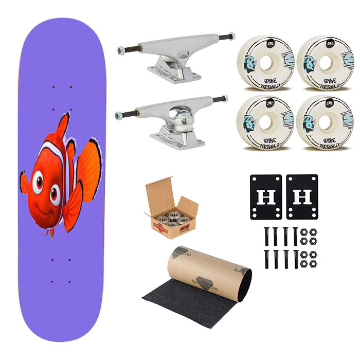 Nemo Skateboard Complete Board 8.0" X 31.75"