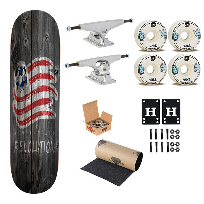 New England Revolution Skateboard Complete Board 8.0" X 31.75"