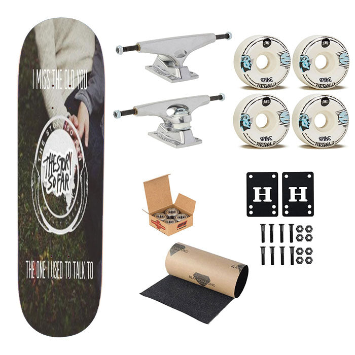 New The Story So Far Skateboard Complete Board 8.0" X 31.75"