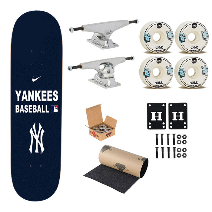 New York Yankees Nike Skateboard Complete Board 8.0" X 31.75"