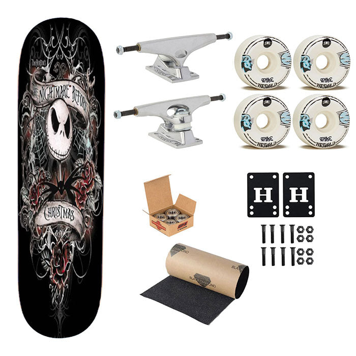 Nightmare Before Christmas Skateboard Complete Board 8.0" X 31.75"