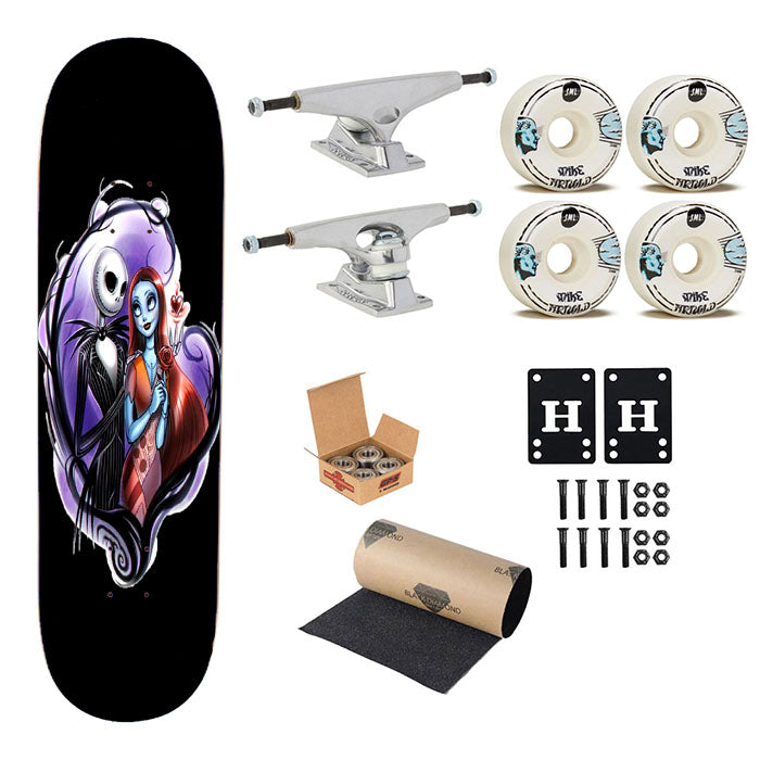 Nightmare Before Christmas Clothes Skateboard Complete Board 8.0" X 31.75"