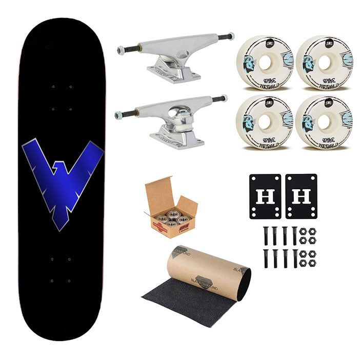 Nightwing Skateboard Complete Board 8.0" X 31.75"
