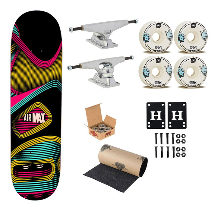 Nike Air Max Texture Skateboard Complete Board 8.0" X 31.75"