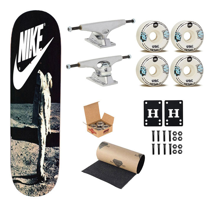 Nike Astronot Skateboard Complete Board 8.0" X 31.75"