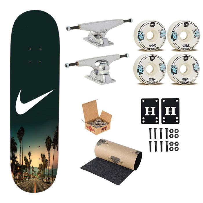 Nike California Way Skateboard Complete Board 8.0" X 31.75"