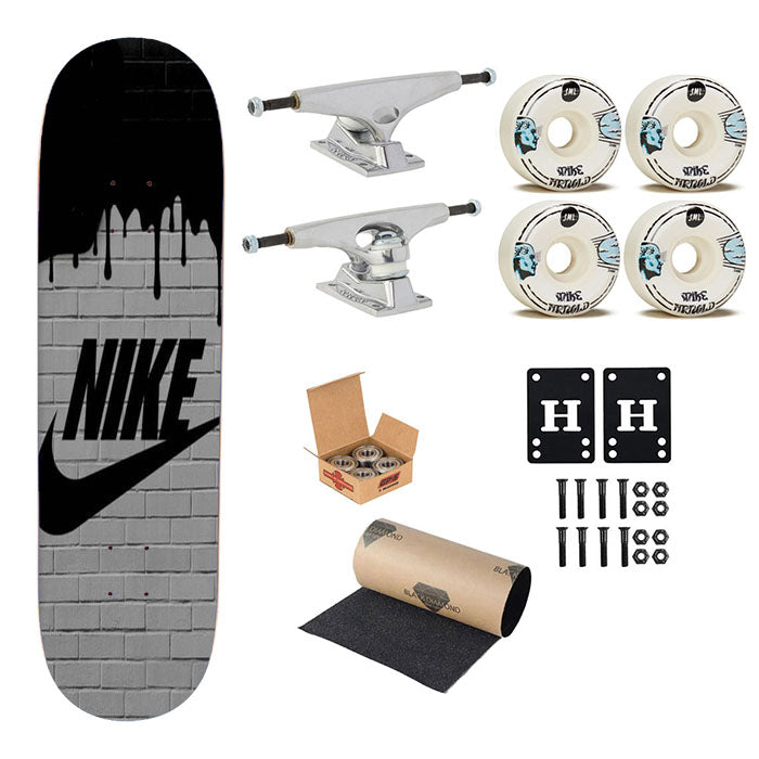 Nike In The Wall Skateboard Complete Board 8.0" X 31.75"
