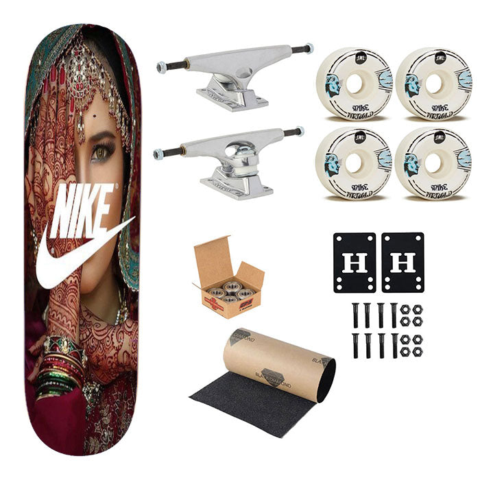 Nike India Skateboard Complete Board 8.0" X 31.75"
