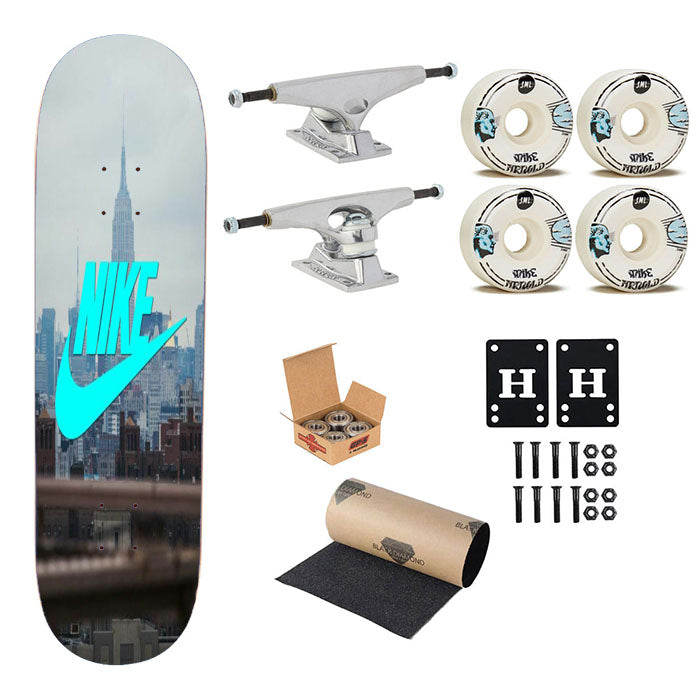 Nike London View Best Skateboard Complete Board 8.0" X 31.75"