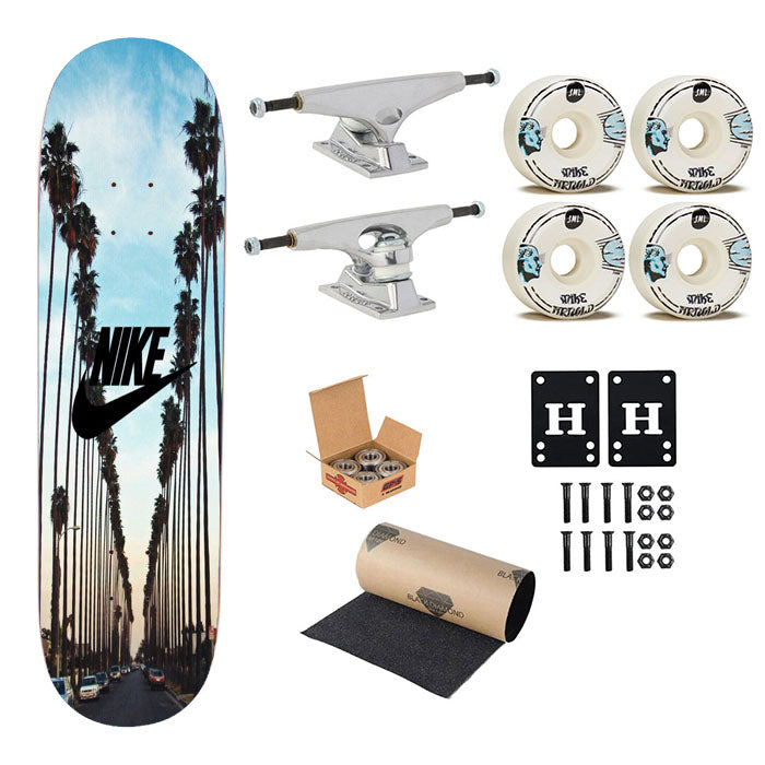 Nike Palm Skateboard Complete Board 8.0" X 31.75"