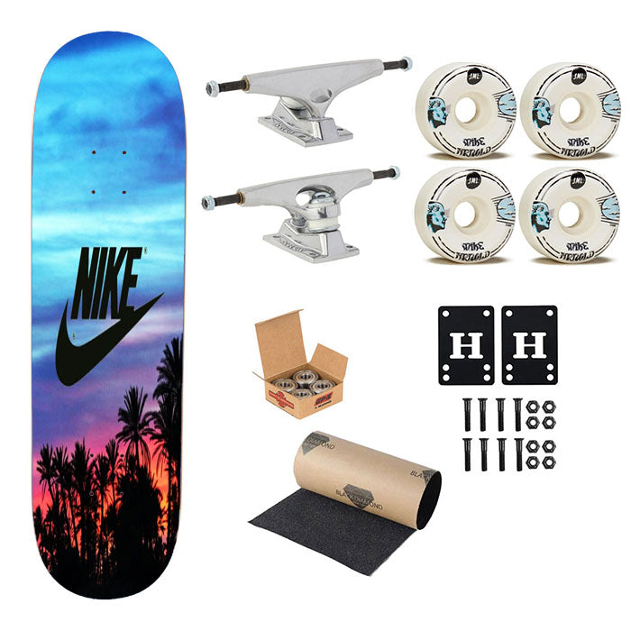 Nike Palm After Skateboard Complete Board 8.0" X 31.75"