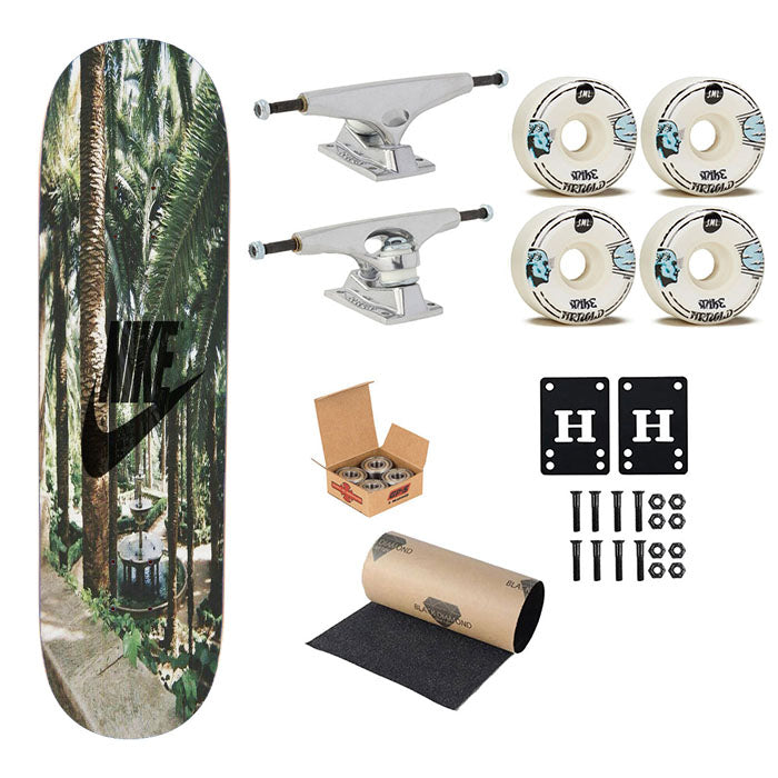 Nike Palm Private Skateboard Complete Board 8.0" X 31.75"