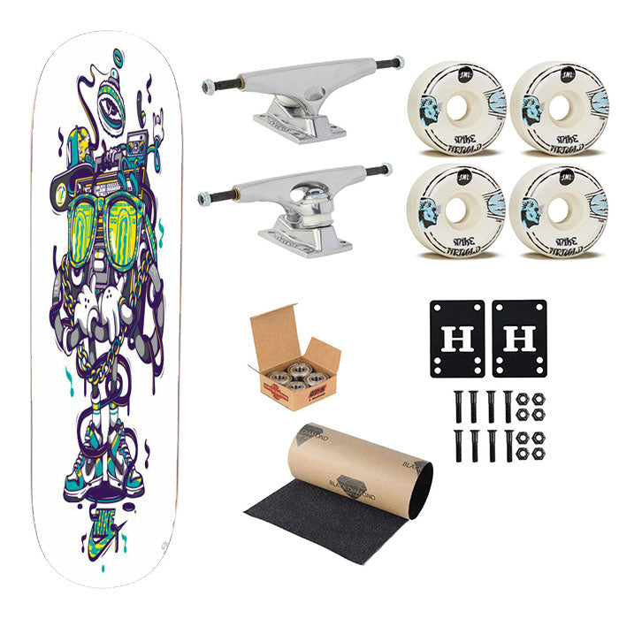 Nike Tape Stay Cool Skateboard Complete Board 8.0" X 31.75"