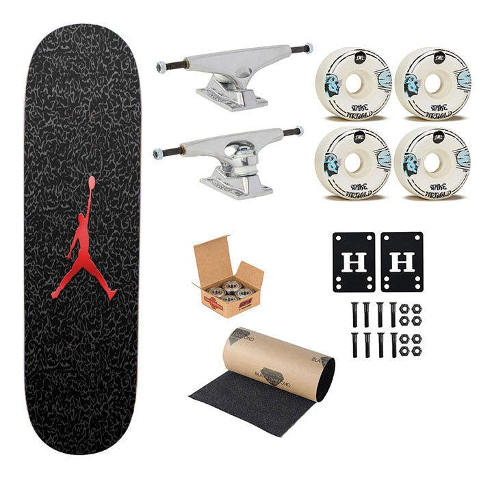 Nike Wallpaper Skateboard Complete Board 8.0" X 31.75"