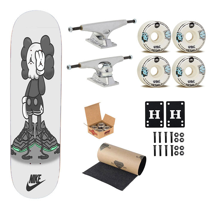 Nike X Kaws Skateboard Complete Board 8.0" X 31.75"