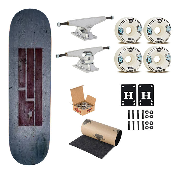 Nine Inch Nail Blood Skateboard Complete Board 8.0" X 31.75"