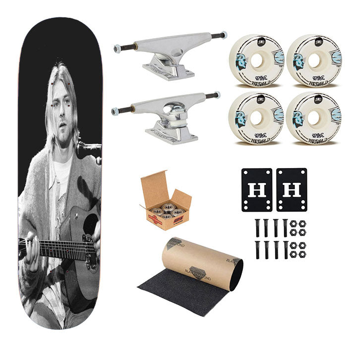 Nirvana Kurt Skateboard Complete Board 8.0" X 31.75"
