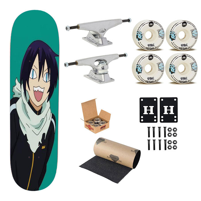 Noragami Yato Skateboard Complete Board 8.0" X 31.75"