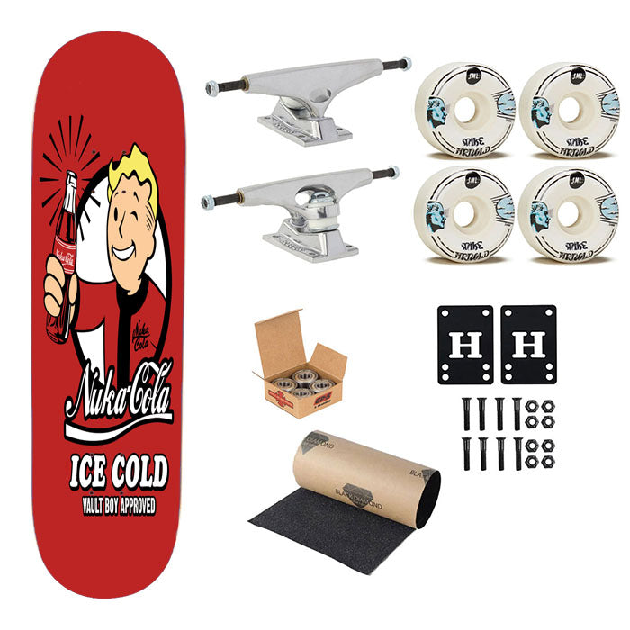 Nuka Cola Skateboard Complete Board 8.0" X 31.75"