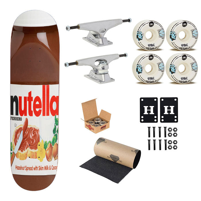 Nutella Skateboard Complete Board 8.0" X 31.75"